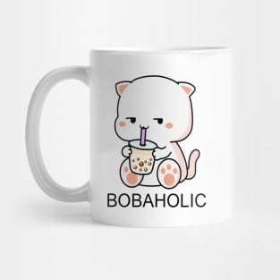 Bobaholic Kitty Loves Boba! Mug